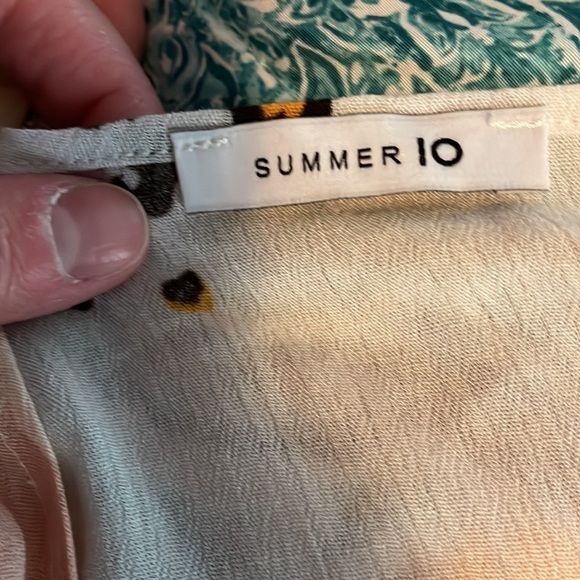 cheetah print Summer 10 kimono size large - Picture 2 of 3